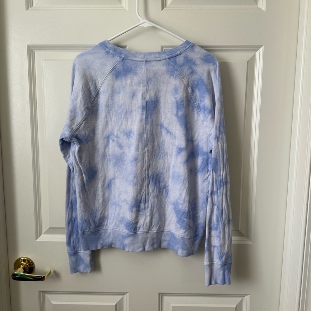 Athleta Sundown Tie Dye Light Weight Sweatshirt Size S - Picture 2 of 4